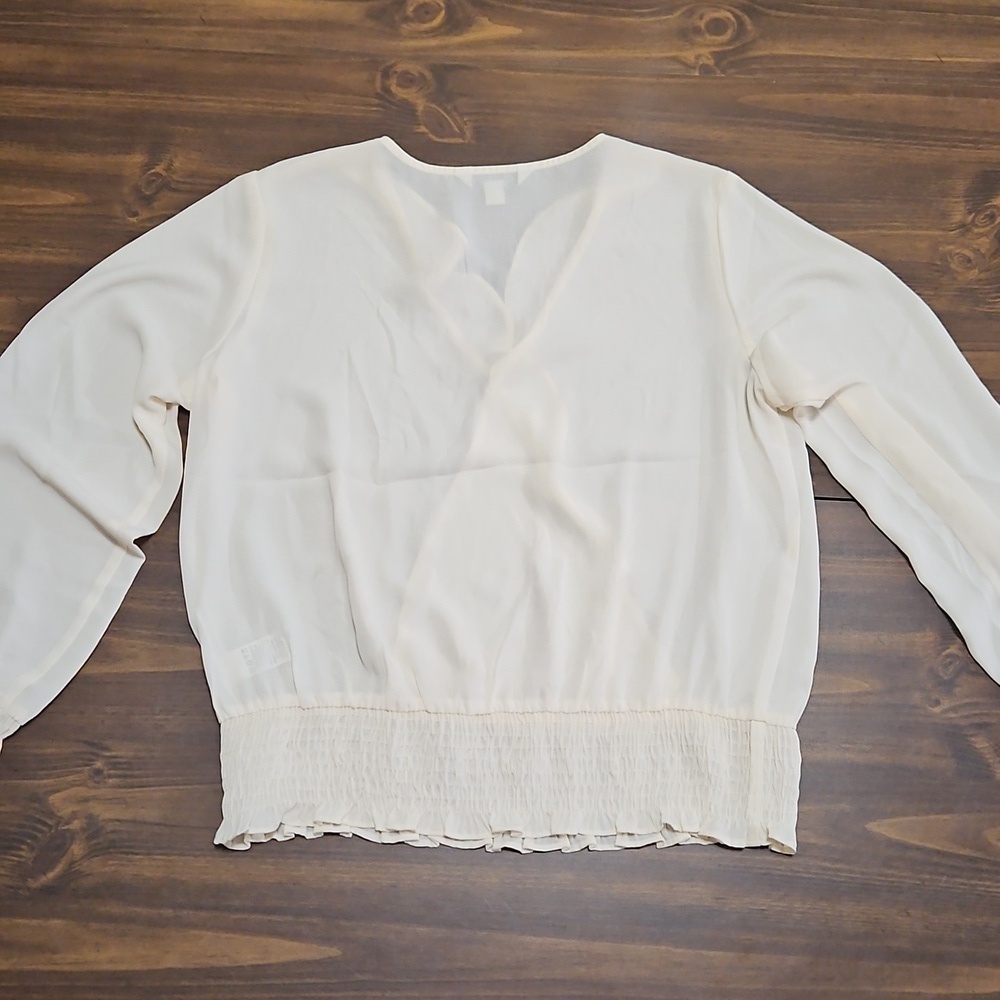 Counterparts Cream Ruffle Blouse - Picture 3 of 11